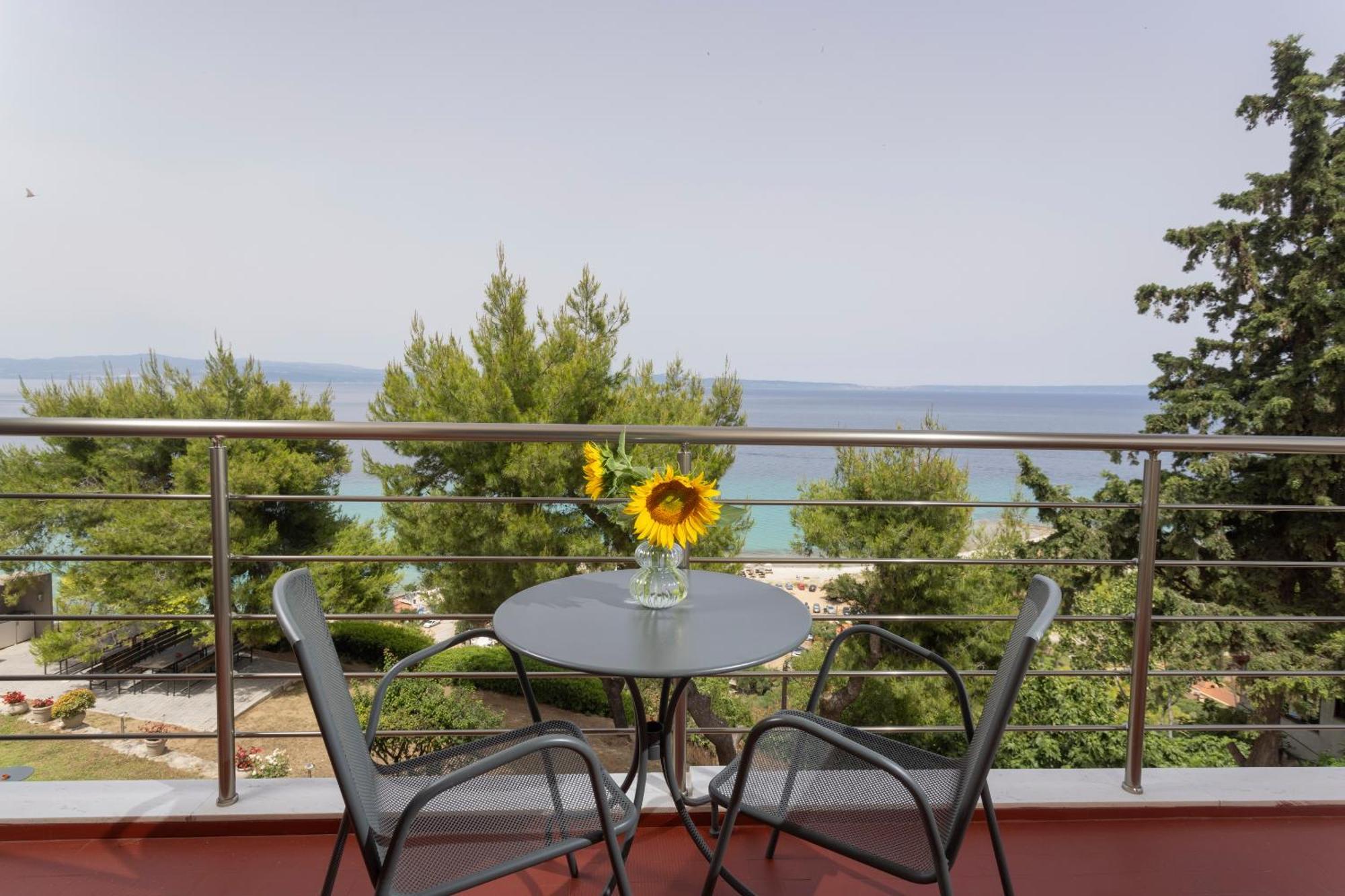 Sea View Apollo Apartments & Studios In Afytos Exterior photo